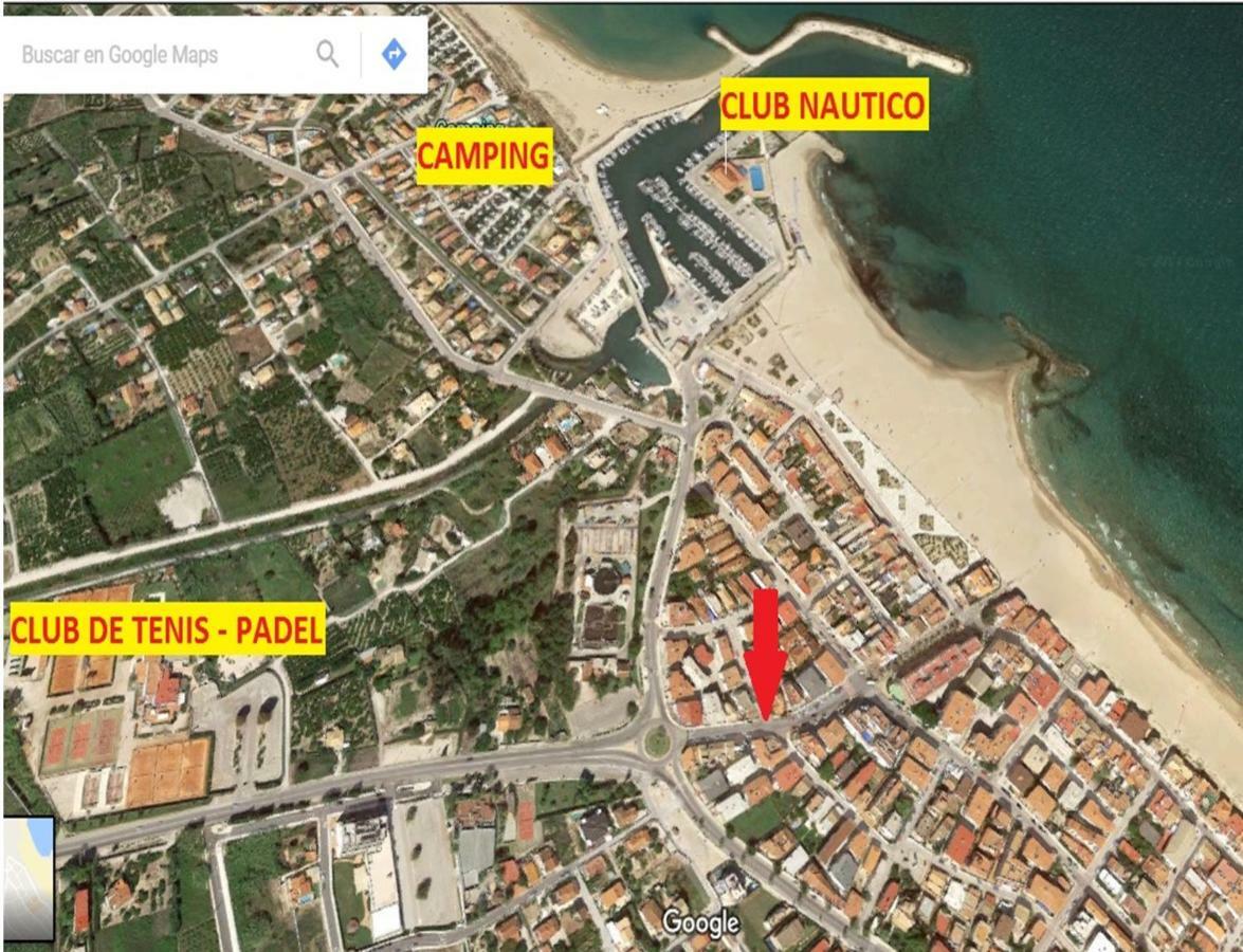 Apartamento Cerca Del Mar Oliva Exteriér fotografie